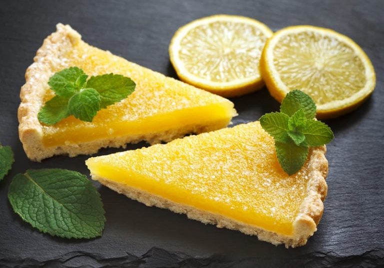 Lemon tart: the recipe without butter