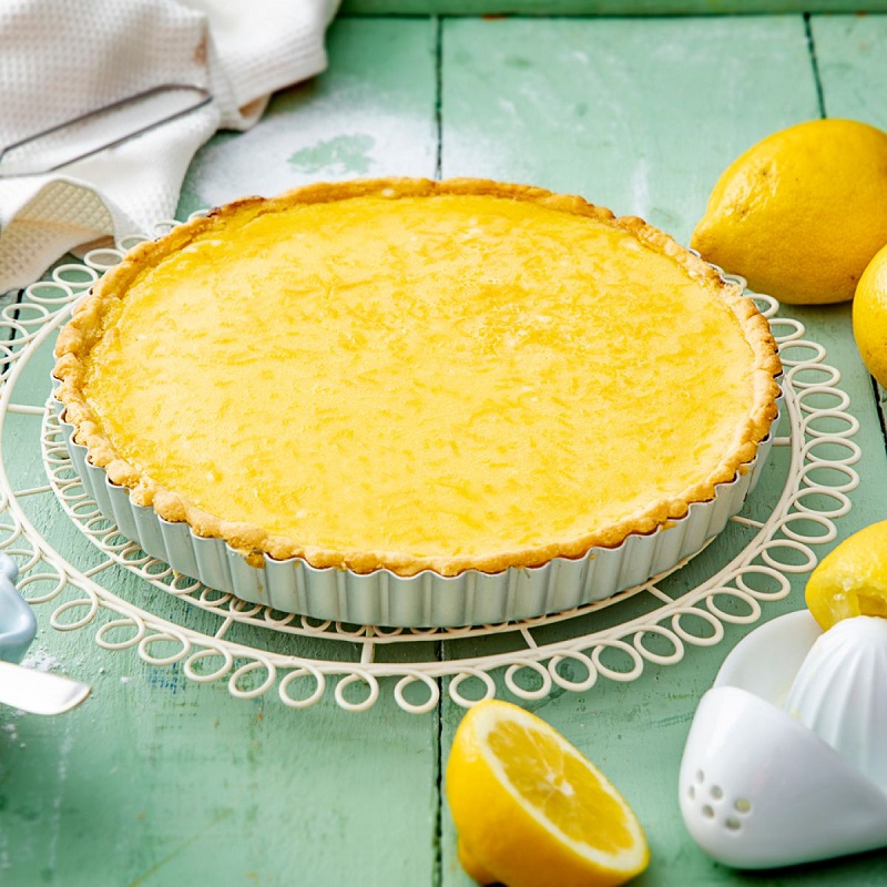 Lemon tart: the recipe without butter