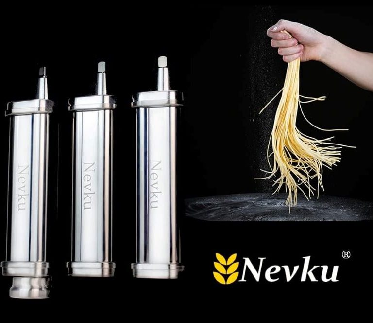 Roller And Cutter Pasta Set: Nevku Pasta Maker Attachments Reviewed