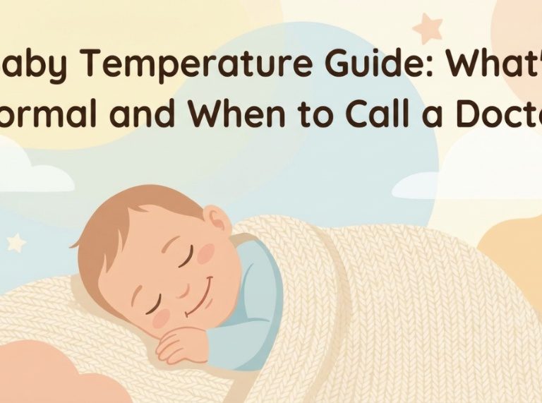 Baby Temperature Guide: What’s Normal and When to Call a Doctor