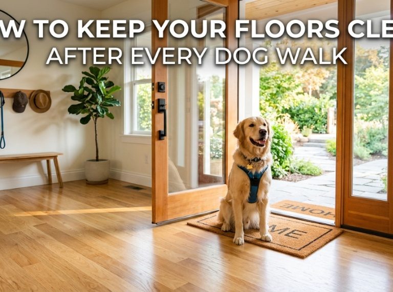 How to Keep Your Floors Clean After Every Dog Walk