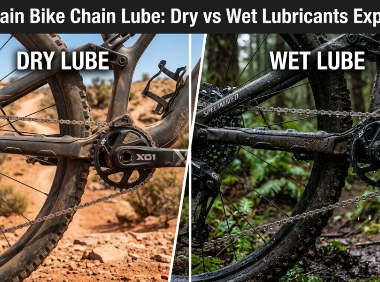 Mountain Bike Chain Lube: Dry vs Wet Lubricants Explained